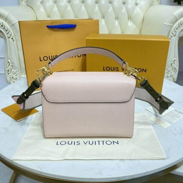Pink Louis Vuitton Epi Leather Twist MM Replica Bag - Image 6