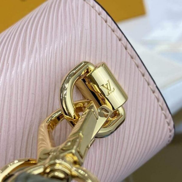 Pink Louis Vuitton Epi Leather Twist MM Replica Bag - Image 10