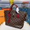 Best Replicas Bags - Replica LV Flower Zipped Tote MM M44347 Designer Handbag Shop For Best Louis Vuitton LV Replica Bags With Cheap Price
