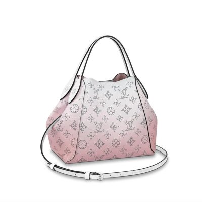 Louis Vuitton Hina PM Pink Mahina Leather Handbag Replica