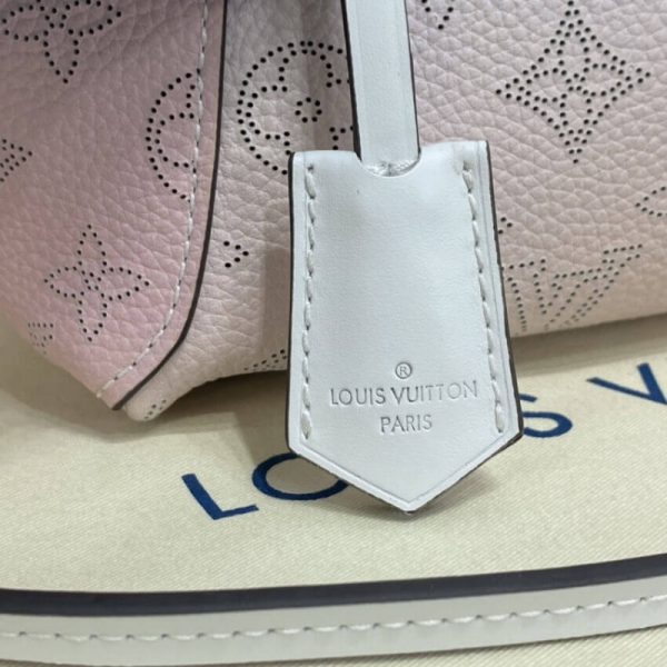 Louis Vuitton Hina PM Pink Mahina Leather Handbag Replica - Image 10