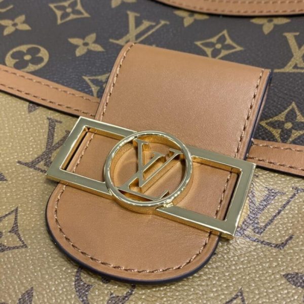 Replica Louis Vuitton Dauphine Hobo MM M45195 Bag - Image 12