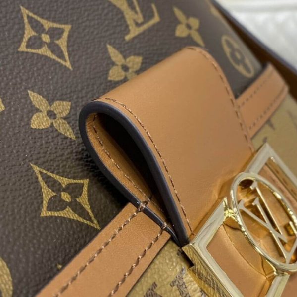 Replica Louis Vuitton Dauphine Hobo MM M45195 Bag - Image 13