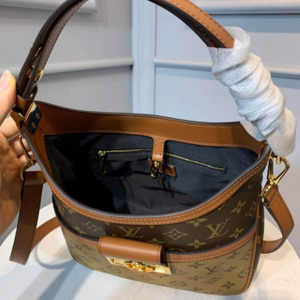 Louis Vuitton Dauphine PM Hobo Bag Replica M45194 - Image 12