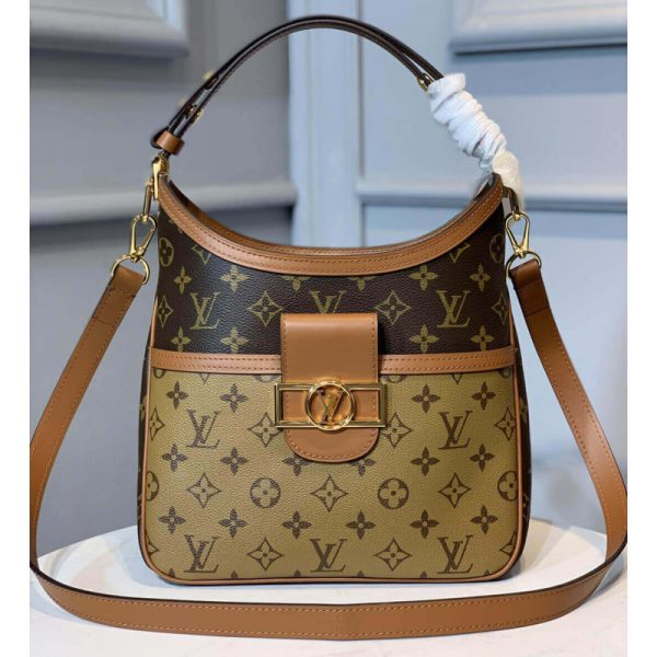 Louis Vuitton Dauphine PM Hobo Bag Replica M45194 - Image 4
