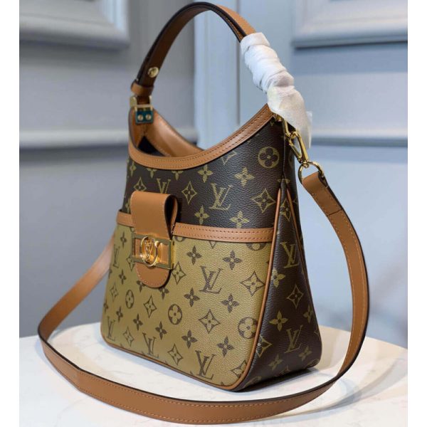 Louis Vuitton Dauphine PM Hobo Bag Replica M45194 - Image 5