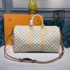 Best Replicas Bags - Louis Vuitton Keepall Bandouliere 45 Replica N41430 Bag Shop For Best Louis Vuitton LV Replica Bags With Cheap Price