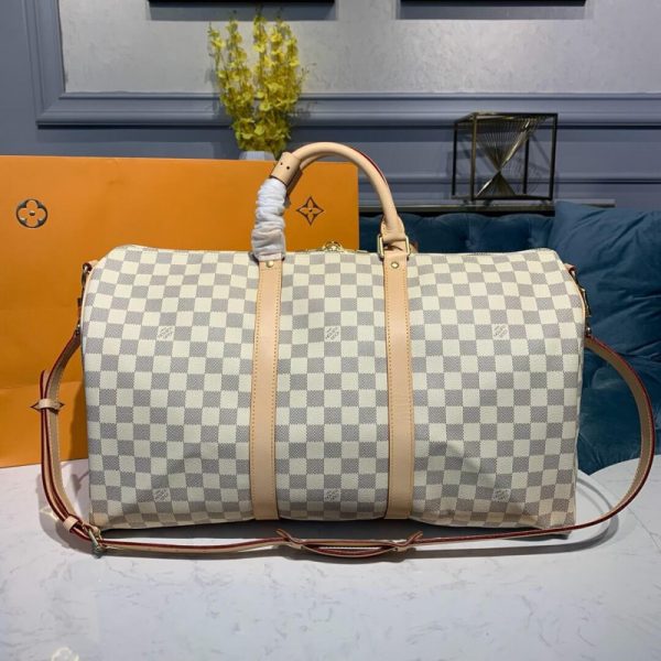 Replica LV Keepall Bandouliere 50 N41427 Travel Bag - Image 3