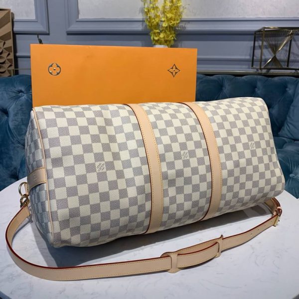 Replica LV Keepall Bandouliere 50 N41427 Travel Bag - Image 6