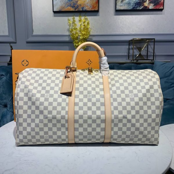 Replica LV Keepall Bandouliere 55 N41429 Travel Bag - Image 2