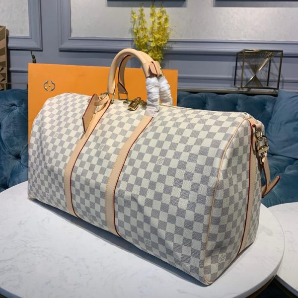 Replica LV Keepall Bandouliere 55 N41429 Travel Bag - Image 3