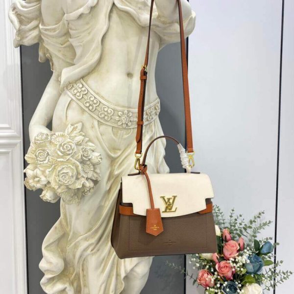 Replica LV Lockme Ever Bb in Smokey-Quartz-Caramel - Image 2