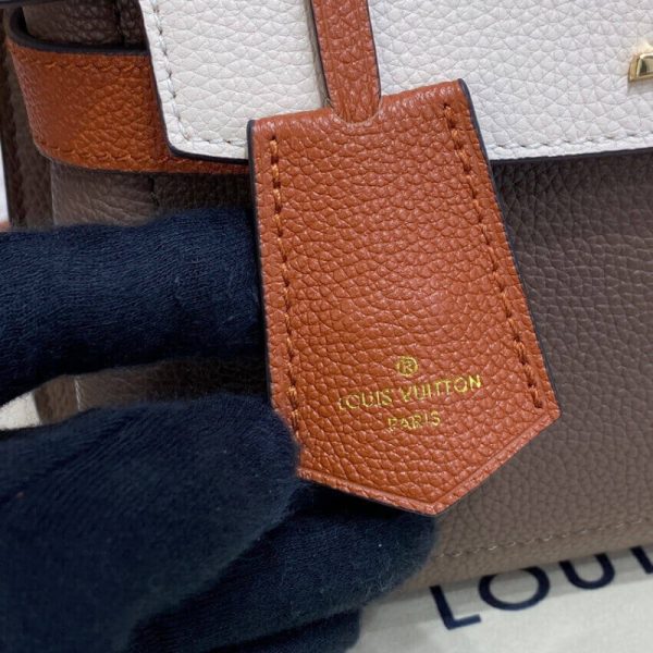 Replica LV Lockme Ever Bb in Smokey-Quartz-Caramel - Image 11