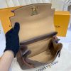 Best Replicas Bags - Replica LV Lockme Ever Bb in Smokey-Quartz-Caramel Shop For Best Louis Vuitton LV Replica Bags With Cheap Price