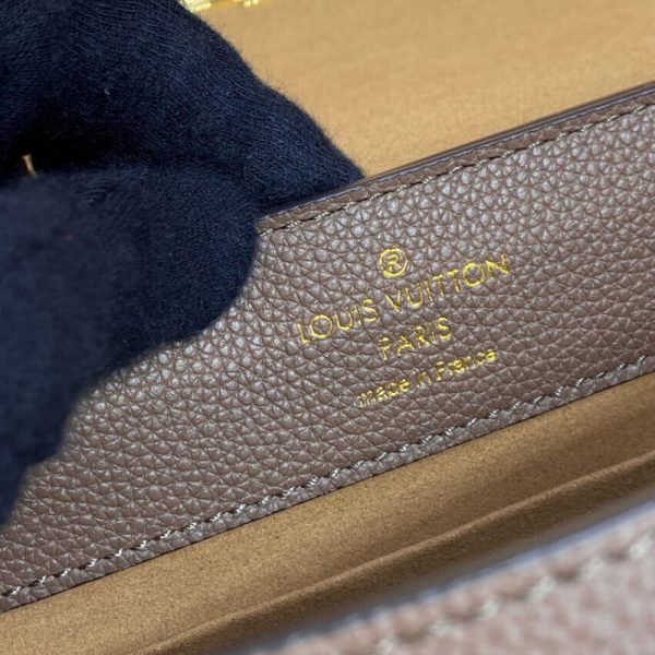 Replica LV Lockme Ever Bb in Smokey-Quartz-Caramel - Image 16