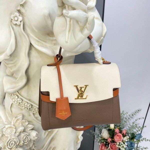 Replica LV Lockme Ever Bb in Smokey-Quartz-Caramel - Image 3