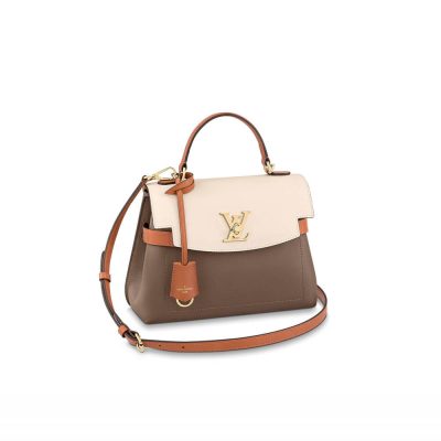 Replica LV Lockme Ever Bb in Smokey-Quartz-Caramel