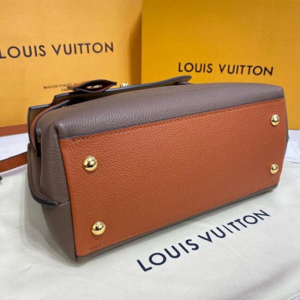 Replica LV Lockme Ever Bb in Smokey-Quartz-Caramel - Image 7