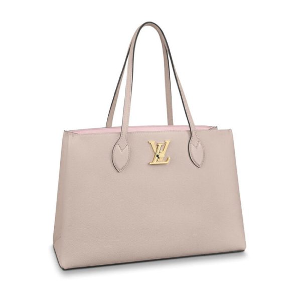 Stylish Louis Vuitton Lockme Shopper Bag Replica