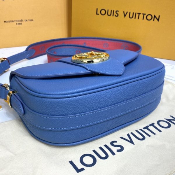 Replica LV Pont 9 Soft MM Blue M58967 Handbag - Image 4
