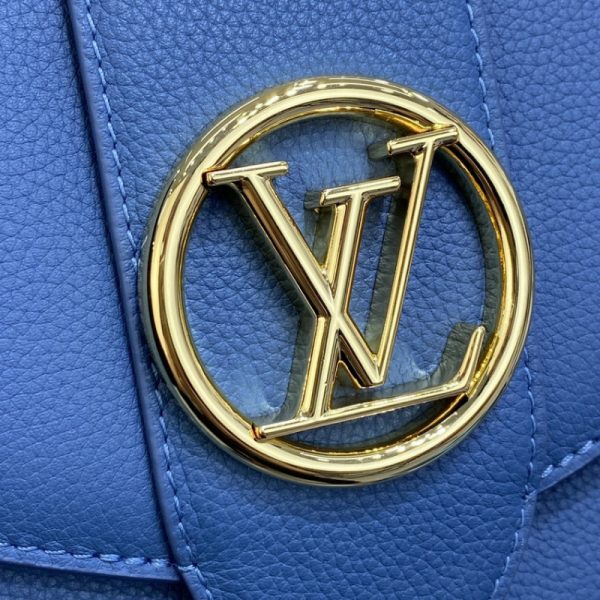 Replica LV Pont 9 Soft MM Blue M58967 Handbag - Image 6