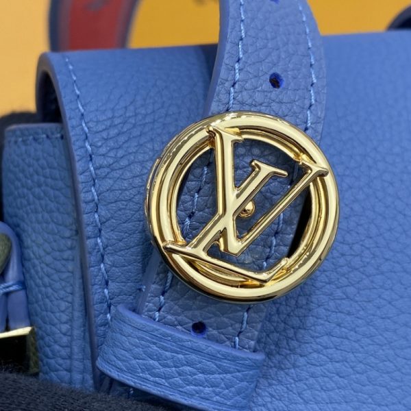 Replica LV Pont 9 Soft MM Blue M58967 Handbag - Image 7