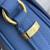Best Replicas Bags - Replica LV Pont 9 Soft MM Blue M58967 Handbag Shop For Best Louis Vuitton LV Replica Bags With Cheap Price