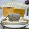 Best Replicas Bags - Replica LV Pont 9 Soft MM M58967 Gray Handbag Shop For Best Louis Vuitton LV Replica Bags With Cheap Price