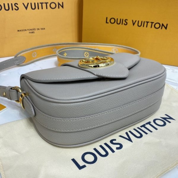 Replica LV Pont 9 Soft MM M58967 Gray Handbag - Image 4