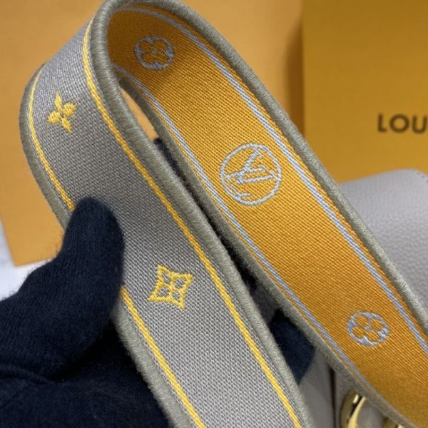 Replica LV Pont 9 Soft MM M58967 Gray Handbag - Image 9