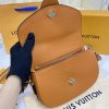 Best Replicas Bags - Replica LV Pont 9 Soft MM Sienne Dorée Handbag M58968 Shop For Best Louis Vuitton LV Replica Bags With Cheap Price
