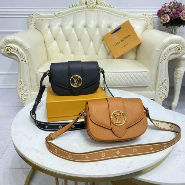 Replica LV Pont 9 Soft MM Sienne Dorée Handbag M58968 - Image 21