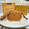 Best Replicas Bags - Replica LV Pont 9 Soft MM Sienne Dorée Handbag M58968 Shop For Best Louis Vuitton LV Replica Bags With Cheap Price