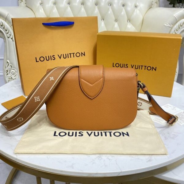 Replica LV Pont 9 Soft MM Sienne Dorée Handbag M58968 - Image 7
