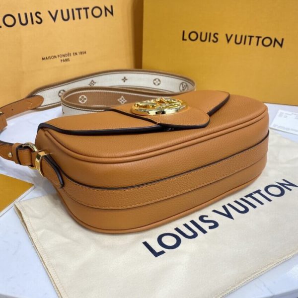 Replica LV Pont 9 Soft MM Sienne Dorée Handbag M58968 - Image 8