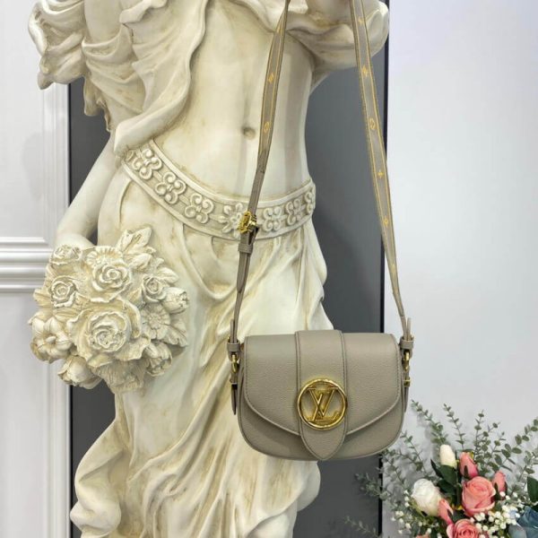 Replica LV Pont 9 Soft PM M58728 Handbag Black - Image 3
