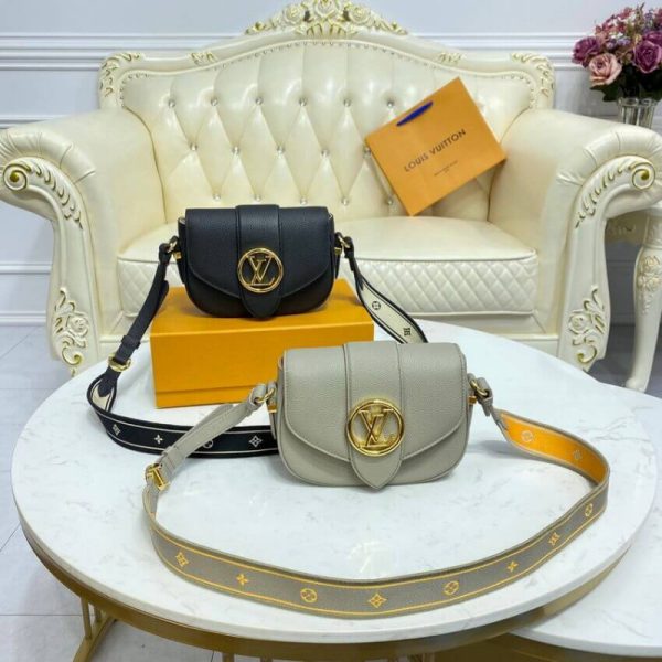 Replica LV Pont 9 Soft PM M58728 Handbag Black - Image 19