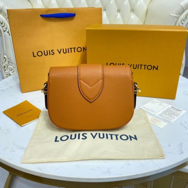 Replica LV Pont 9 Soft PM M58729 Golden Siena Bag - Image 3