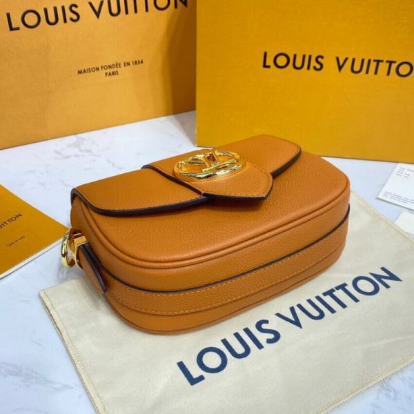 Replica LV Pont 9 Soft PM M58729 Golden Siena Bag - Image 4