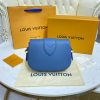 Best Replicas Bags - LV Pont 9 Soft PM Replica in Blue - Stylish Handbag M58964 Shop For Best Louis Vuitton LV Replica Bags With Cheap Price