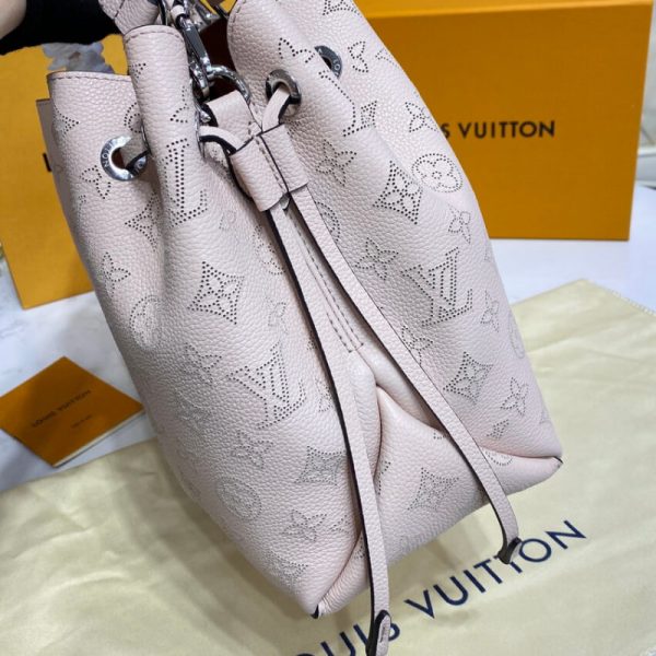 Replica Louis Vuitton Mahina Bella Tote Cream Leather M59203 - Image 11