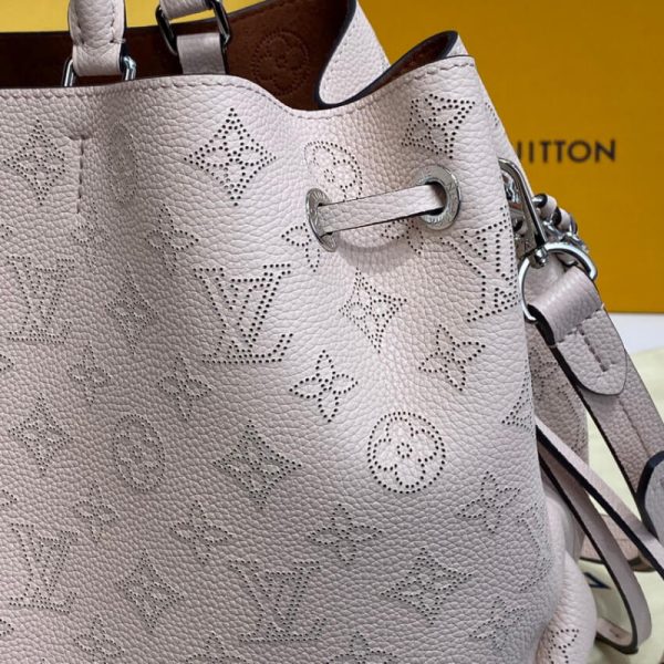 Replica Louis Vuitton Mahina Bella Tote Cream Leather M59203 - Image 12