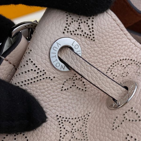 Replica Louis Vuitton Mahina Bella Tote Cream Leather M59203 - Image 14