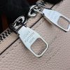 Best Replicas Bags - Replica Louis Vuitton Mahina Bella Tote Cream Leather M59203 Shop For Best Louis Vuitton LV Replica Bags With Cheap Price