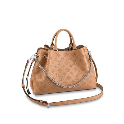 Replica LV Mahina Bella Tote in Arizona Brown Leather