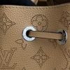 Best Replicas Bags - Replica LV Mahina Bella Tote in Arizona Brown Leather Shop For Best Louis Vuitton LV Replica Bags With Cheap Price