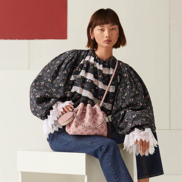 Replica Louis Vuitton Mahina Bella Leather Bag M57068 - Image 2