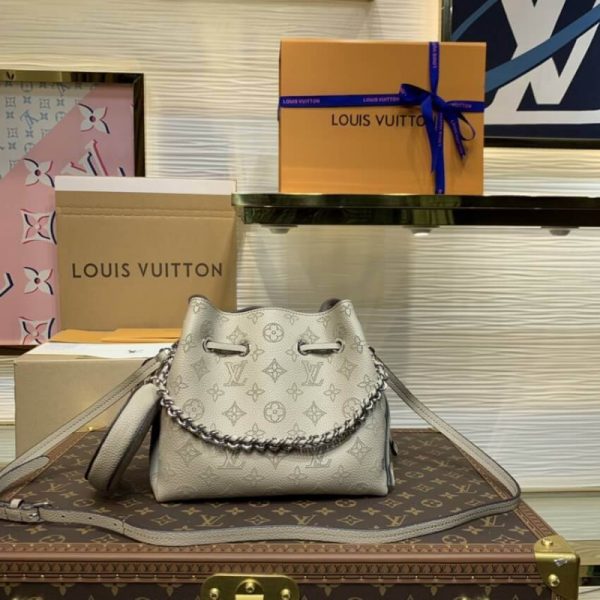 Replica Louis Vuitton Mahina Bella Leather Bag M57201 - Image 3