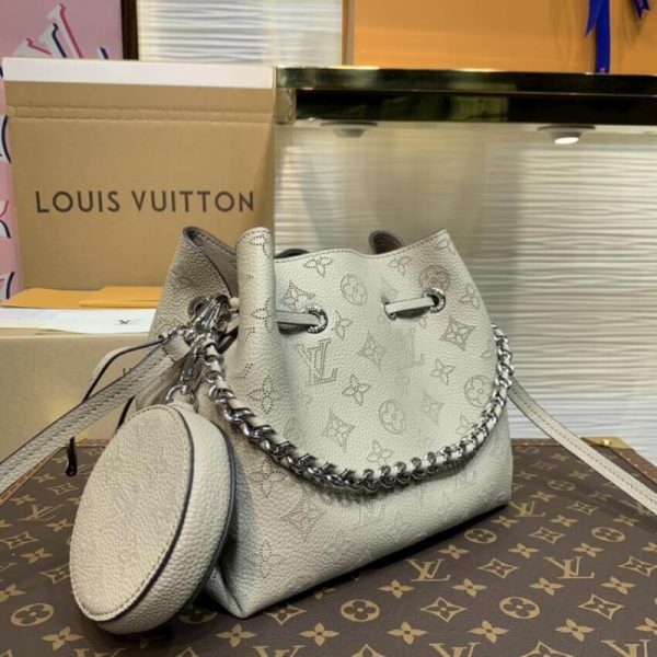 Replica Louis Vuitton Mahina Bella Leather Bag M57201 - Image 4