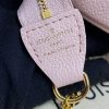 Best Replicas Bags - Replica LV Mini Pochette Accessoires in Brown Monogram Shop For Best Louis Vuitton LV Replica Bags With Cheap Price